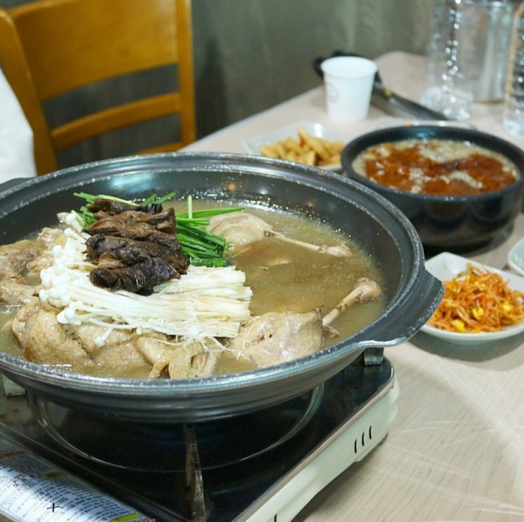 인천 장수가든 : 오리백숙이 맛있는 인천대공원 맛집