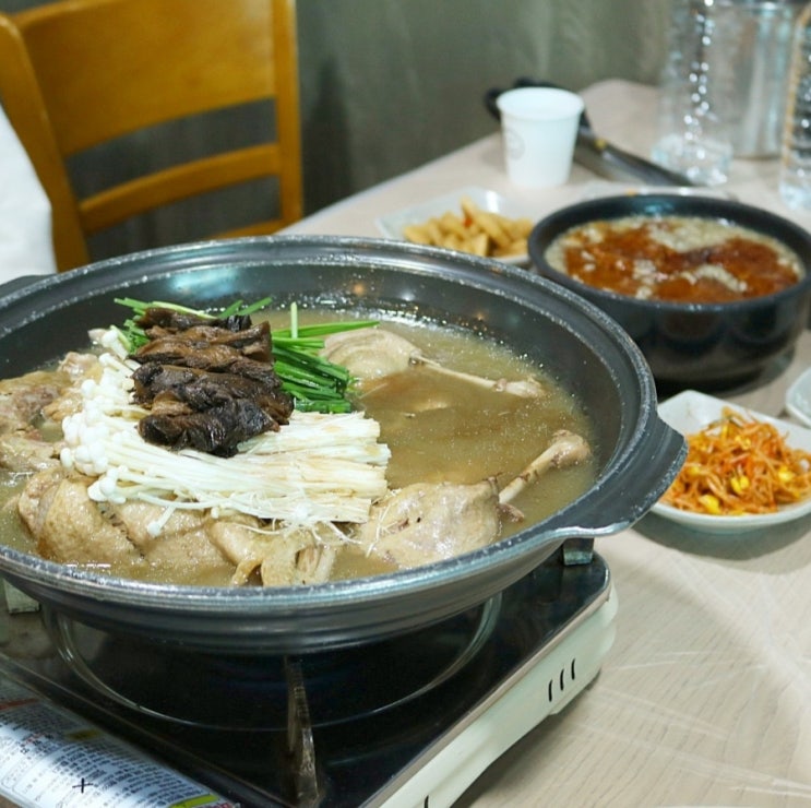  인천 장수가든 : 오리백숙이 맛있는 인천대공원 맛집