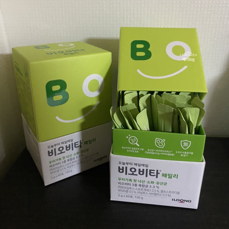  [비오비타 패밀리 유산균] 네고왕 구매 후기