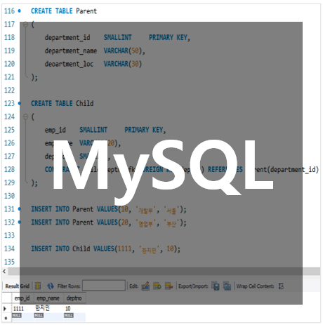  [MySQL] Constraints