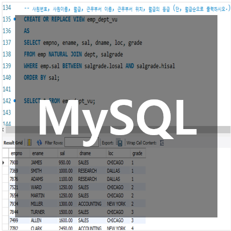  [MySQL] Objects