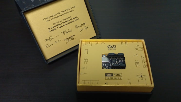 Arduino UNO Mini LE(한정판) 후기