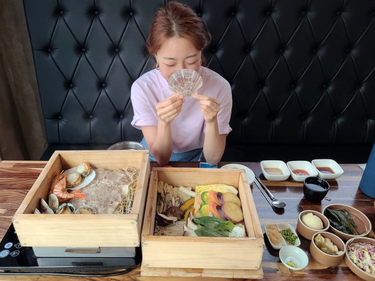  제주애월맛집 가족과 먹기 좋은 편백나무찜 먹고 왔어요