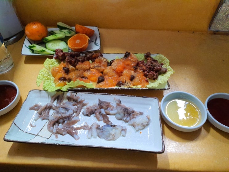  [부산/해운대]해운대 해수욕장 포장마차촌 횟집 후기