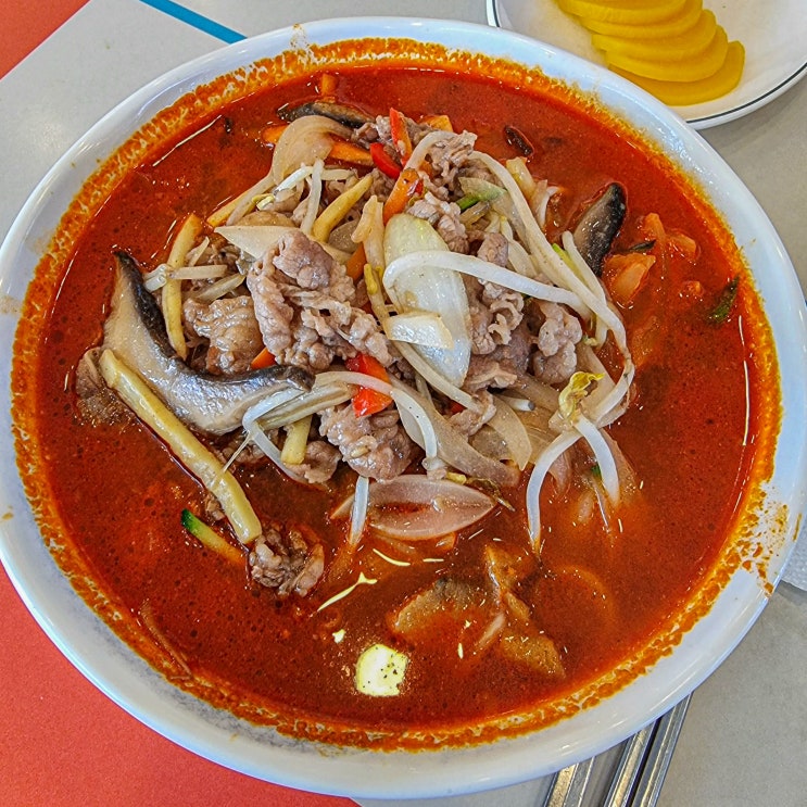  전주 우리밀동우, 차돌짬뽕이 맛난 중화산동 중국집