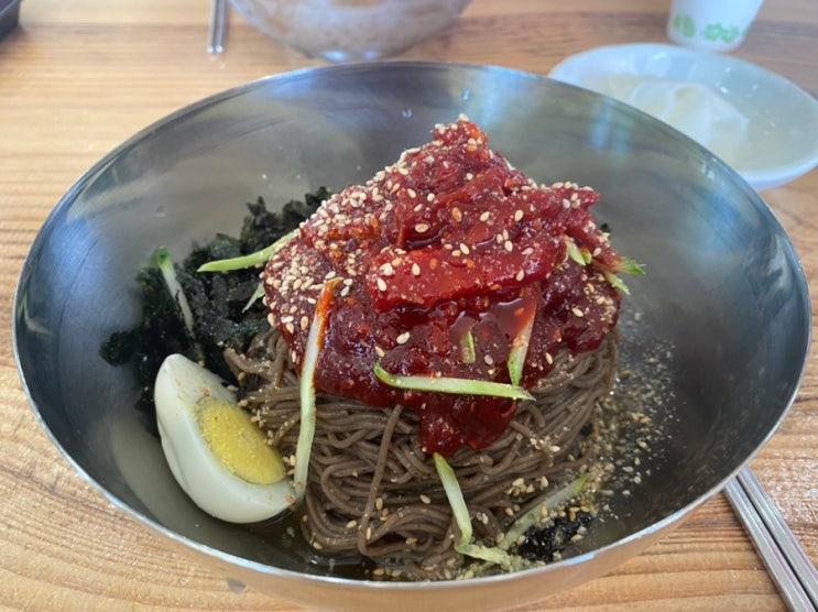  양양1박2일 막국수맛집 연곡달인동해막국수 하조대 동호해변