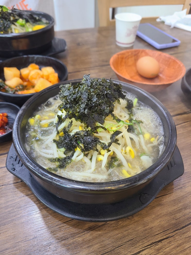  [수유맛집] 5500원 콩나물국밥 가성비 좋은 밥집 콩심 수유점