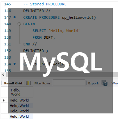 [MySQL] SQL Programming