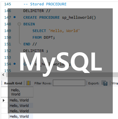  [MySQL] SQL Programming