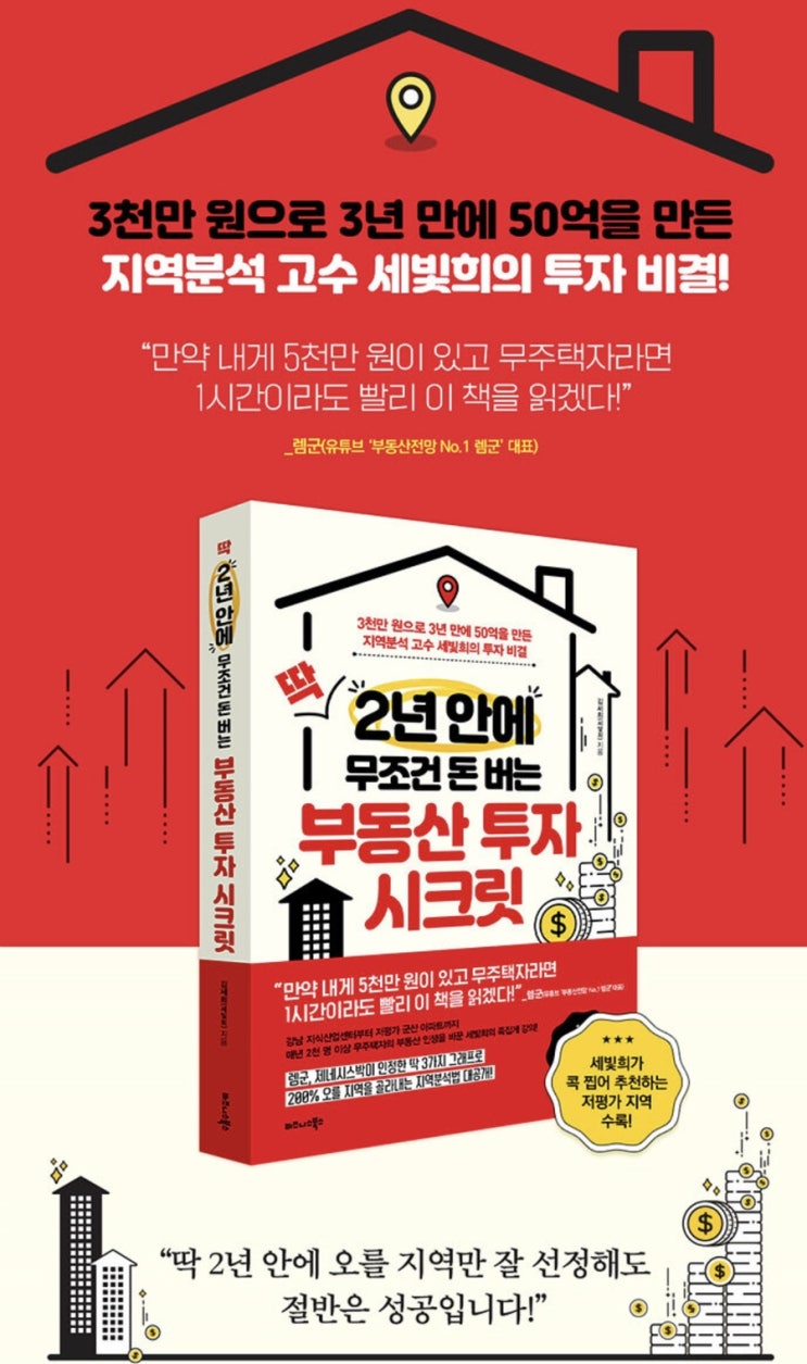  2년안에 무조건 돈버는 부동산투자 시크릿 by 세빛희