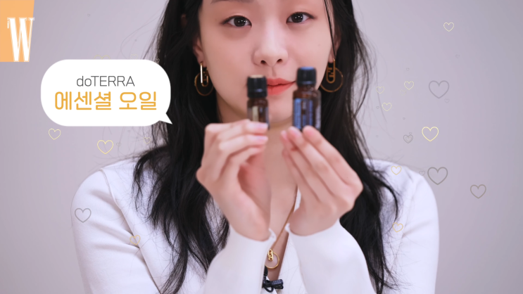  김다미배우 그녀가 선택한오일 '김다미오일' '일랑일랑' '히노키오일' W인터뷰中 숙면오일? 향기오일? 안내