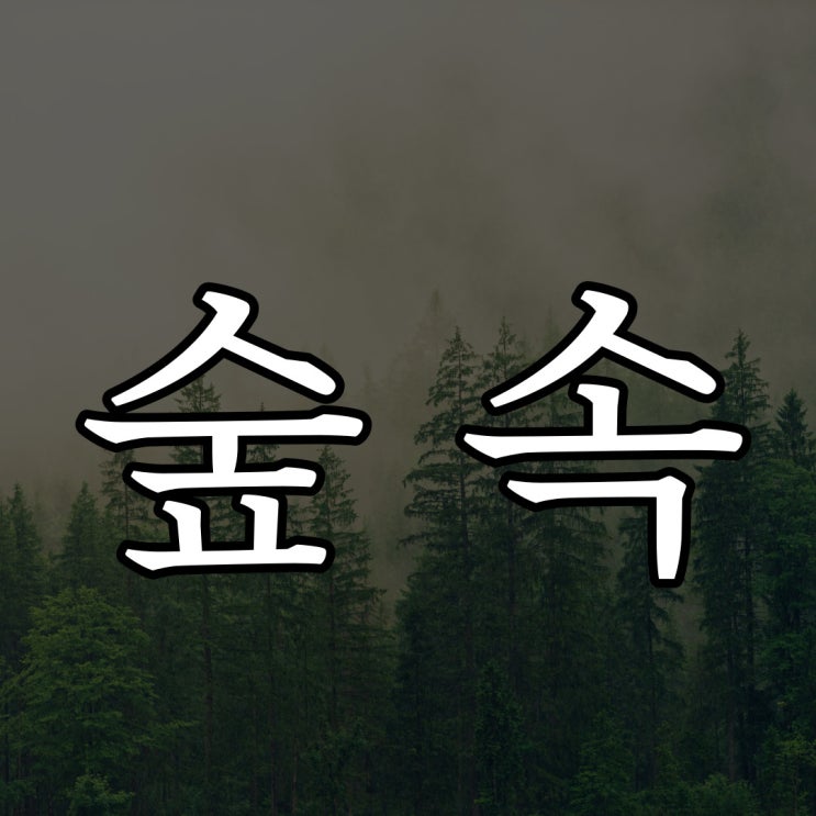  2ch - 숲 속의 사람 / 레전드 공포 이야기