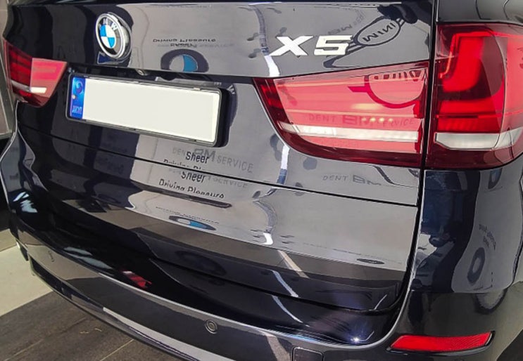  일산 덴트 BMW X5 자동차 외형 완벽 복원