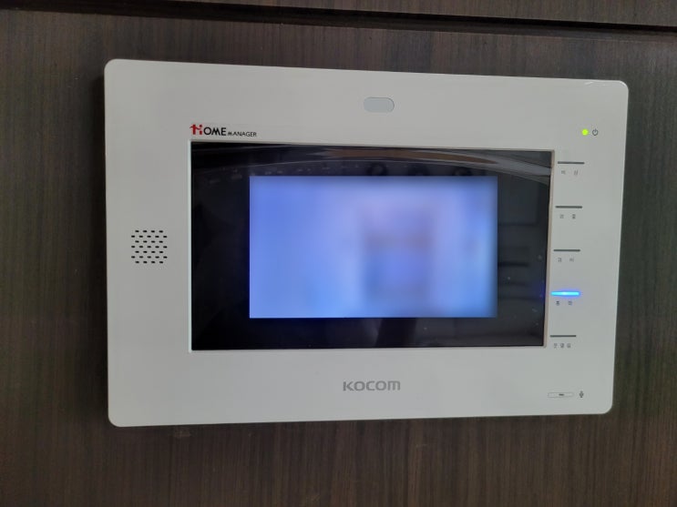  파주 금촌동 금촌노블랜드2차아파트 코콤 비디오폰 K6B VP-70A 설치 후기