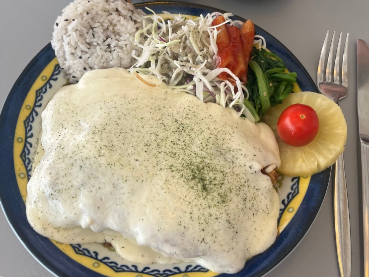 제주 노형 공항 근처 맛집 치즈 이불 덮은 돈까스로 유명한 제주 현지인 맛집