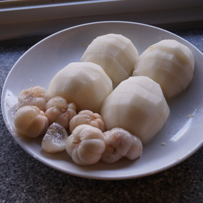  [제철과일 망고스틴] 야수네X식식한상 l 열대과일의 여왕이라고 불리우는 망고스틴을 먹어보았다.