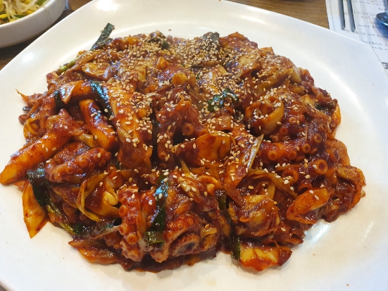  청주 맛집 ) 강쇠낙지마을 / 매콤한 낙지볶음 땡길때