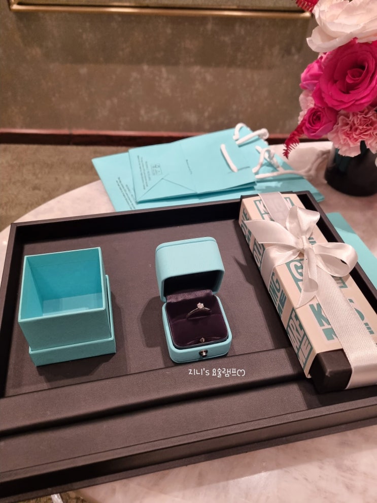  ෆWedding #13 : 티파니앤코 프로포즈링 리사이징 후기