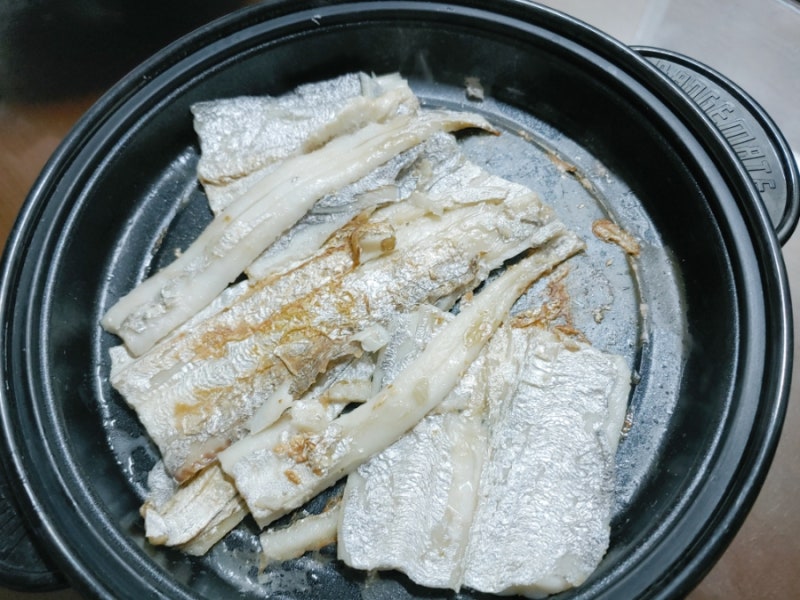 이봉원 순살갈치 너무 얇아 렌지메이트에도 망쳤다 ㅋ