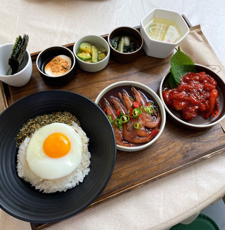 속초 혼밥 맛집 :: 제제네식탁, 반반새우장세트 혼밥 후기