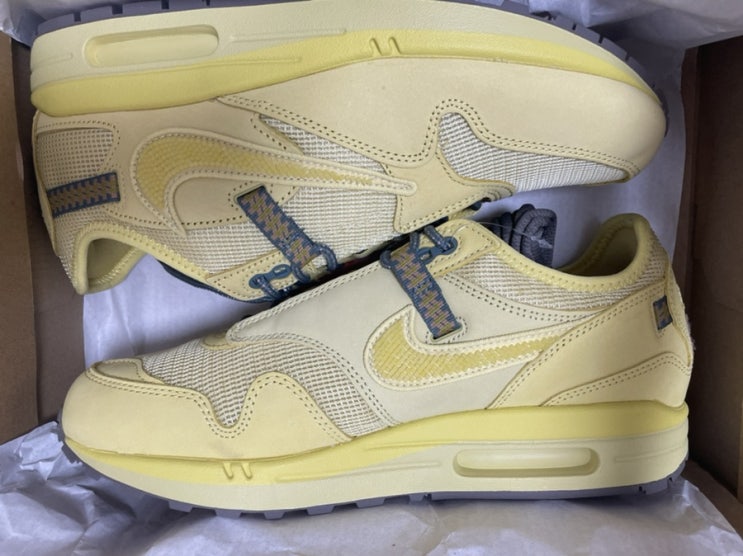 나이키드로우당첨/나이키공홈드로우/SNKRS/에어맥스1X CACT. US/트래비스캇에어맥스골드