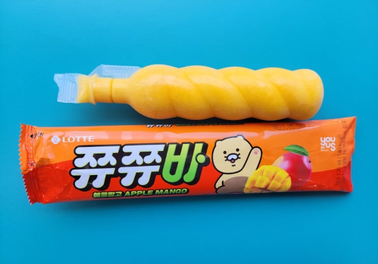 달달한 애플망고맛의 쮸쮸바 - 춘식이쮸쮸빠 애플망고 -편의점신제품 내돈내산 솔직리뷰 달달한 애플망고맛의 쮸쮸바 - 춘식이쮸쮸빠 애플망고 -편의점신제품 내돈내산 솔직리뷰