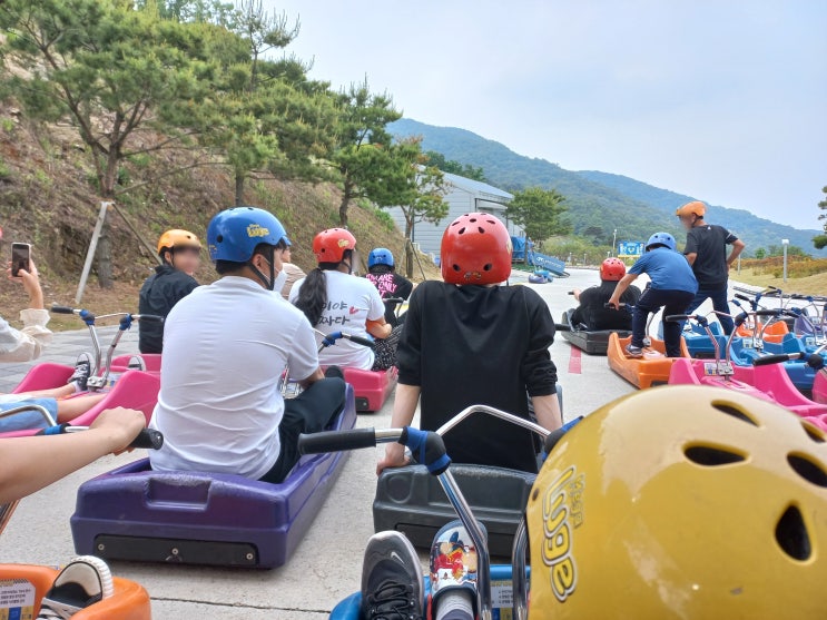  서울근교 갈만한곳 강화도 루지(무동력 바퀴썰매) 아이와 탑승기