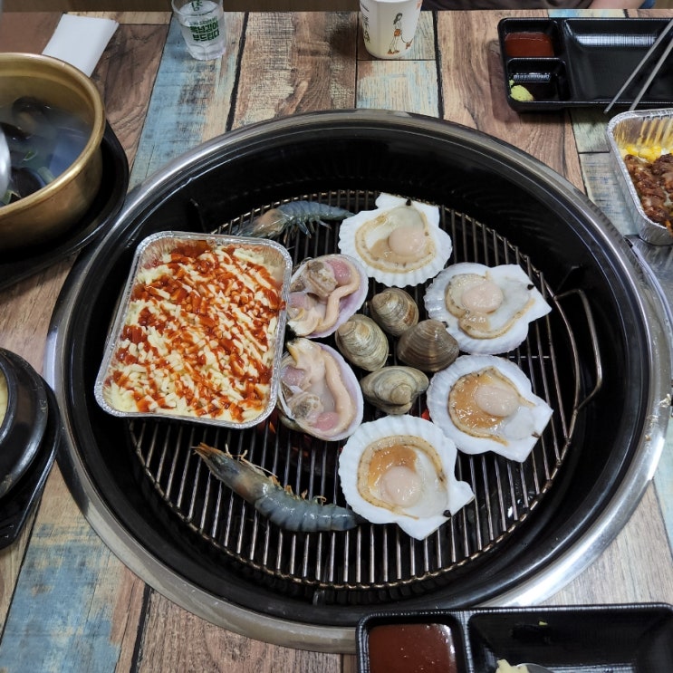  경주 조개구이/ 신선하고 푸짐한 경주 시청 '여기는 조개맛집'