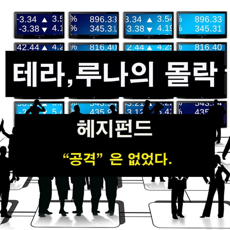  테라, 루나코인 의 몰락, 헤지펀드의 '공격' 없었다