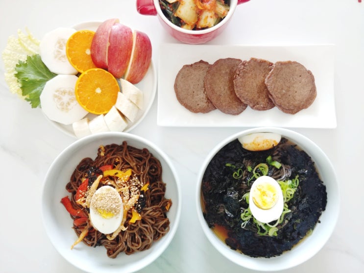 생면쟁이 생메밀면으로 메밀비빔면 만들기 생면쟁이 생메밀면으로 메밀비빔면 만들기
