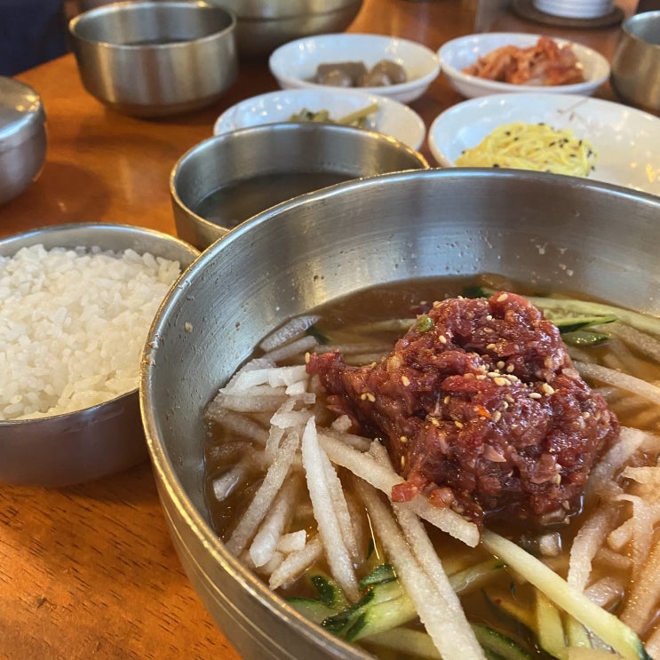  경주 당일치기_육회물회가 맛있는 황리단길 맛집 경주 향화정