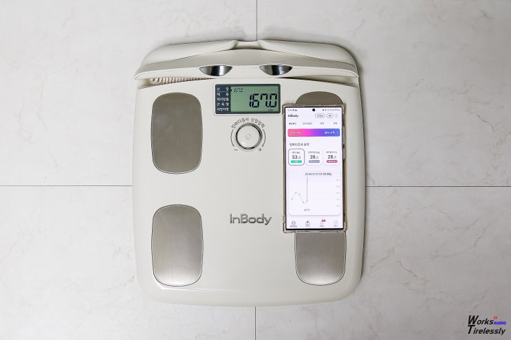  정확한 체지방 측정기, 인바디 체중계 INBODY 다이얼 W 성공적인 한 달 사용 후기