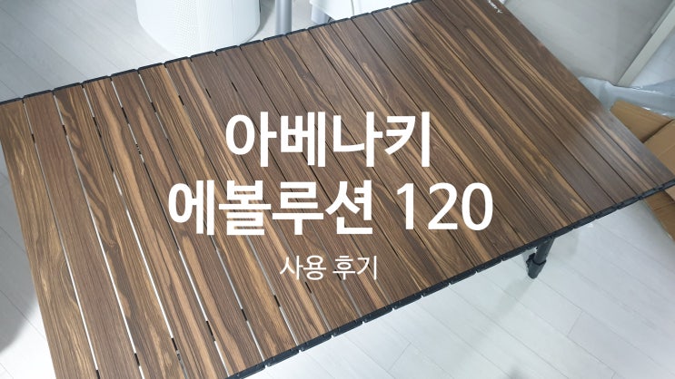  [아베나키] 에볼루션 롤테이블 120 사용후기 내돈내산