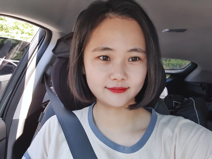  창원 미용실 스콥헤어에서 머리카락 기부를 위해 커트하다
