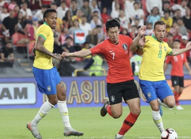 FIFA A매치 친선전 2일 일본 파라과이 한국 브라질