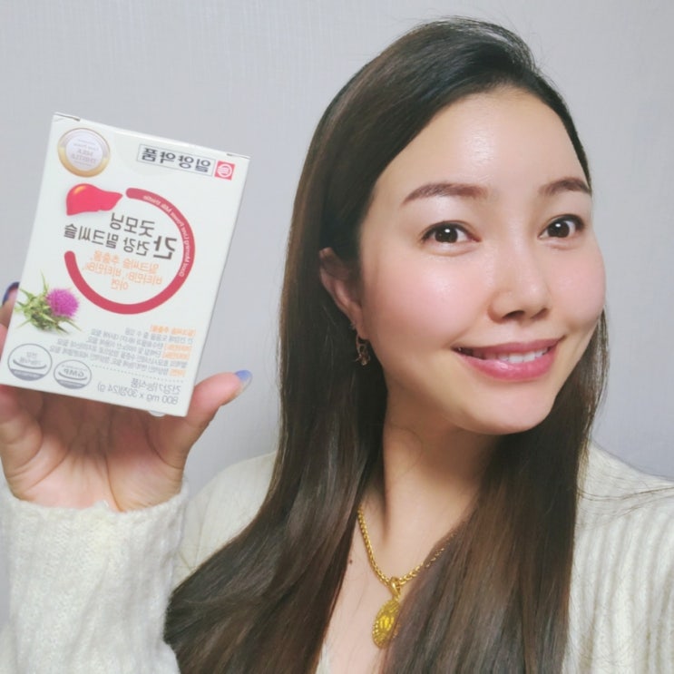  간튼튼 챙기는 일양약품 굿모닝 간건강 밀크씨슬