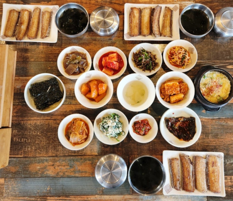  왕송호수 맛집, 둥근상 시골집에서 갈치구이 정식 맛있게 먹은 후기