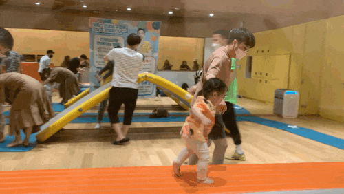  광교 갤러리아 문화센터 트니트니 16개월 아기와 다녀왔어요