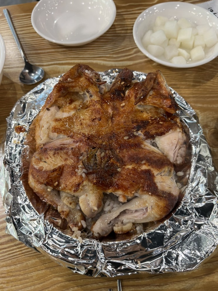  용두동, 서오릉 맛집, 장작구이집 <서오릉 신호등 장작구이> 장작구이, 막국수