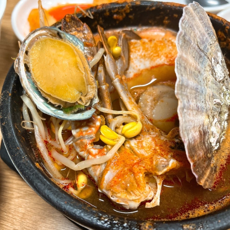  해물뚝배기맛집)24시간 해장가능 대천 국본가에간 썰. 내돈내산