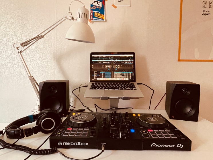  [DJing] 방구석 홈디제잉 시스템 Pioneer DDJ 400 + 스피커