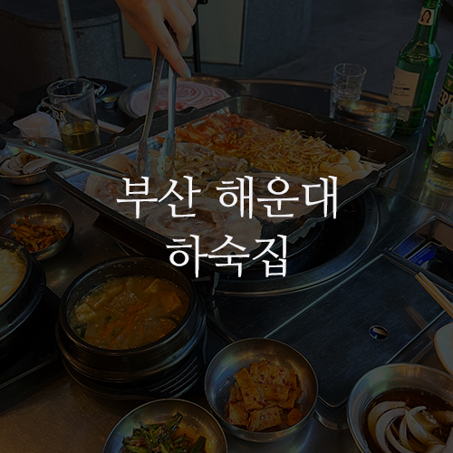 부산 해운대 하숙집 : 냉삼 센텀 고깃집! 애견 동반 가능 식당 술집 추천