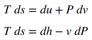  [열역학] 열역학적 성질들 간의 관계식(The thermodynamic property relation ; gibbs relation)
