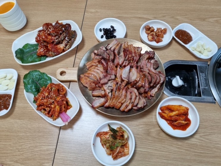  동두천 왕방계곡 냉면맛집 왕방명가 오리고기맛집 식객 허영만의 백반기행 식당