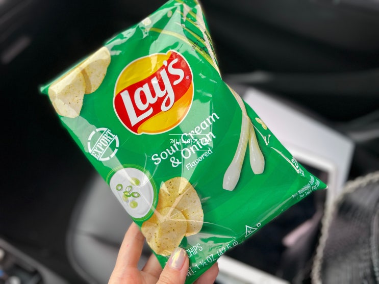 lays 감자칩 짠맛이 매력적이야