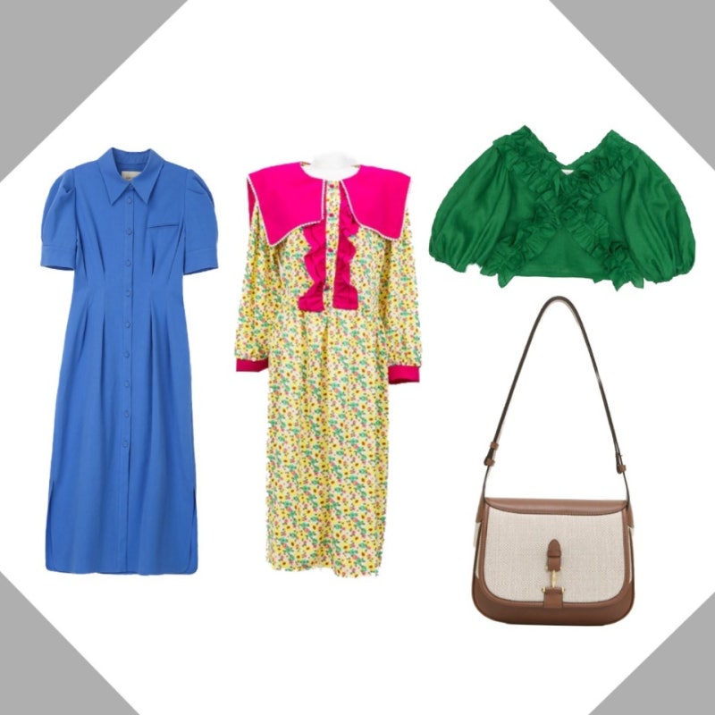 Same Bed, Different Dreams: Lee Su-ji's Dress, Lee Ji-hye's Green Blouse, Lee Hyun-yi's Sky Blue, Green, and Emerald Outfits on You Are My Destiny 24...