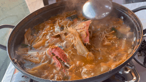  안면도 태안 향토음식 게국지 찐맛집 마검포저녁노을횟집 리얼후기