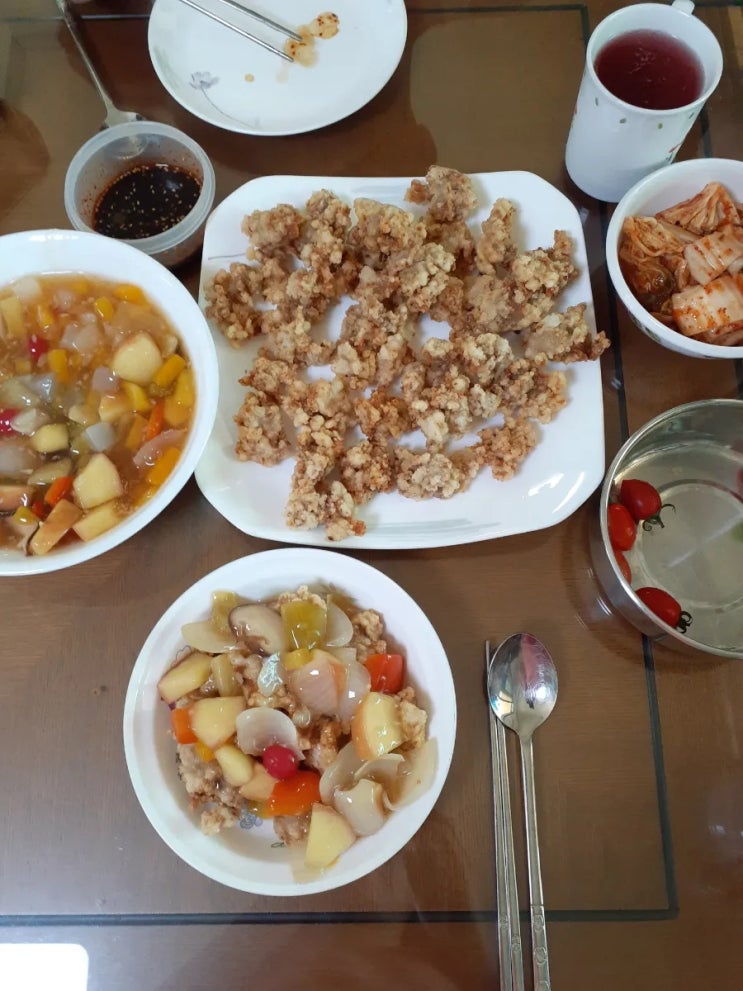  탕수육만드는법, 비빔밥, 된장순두부,맥가이버