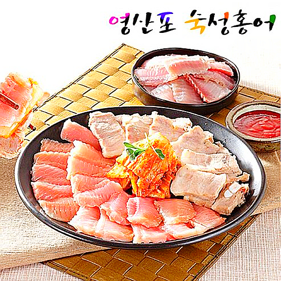  나주 영산포 숙성 홍어회/모둠살회,몸살회