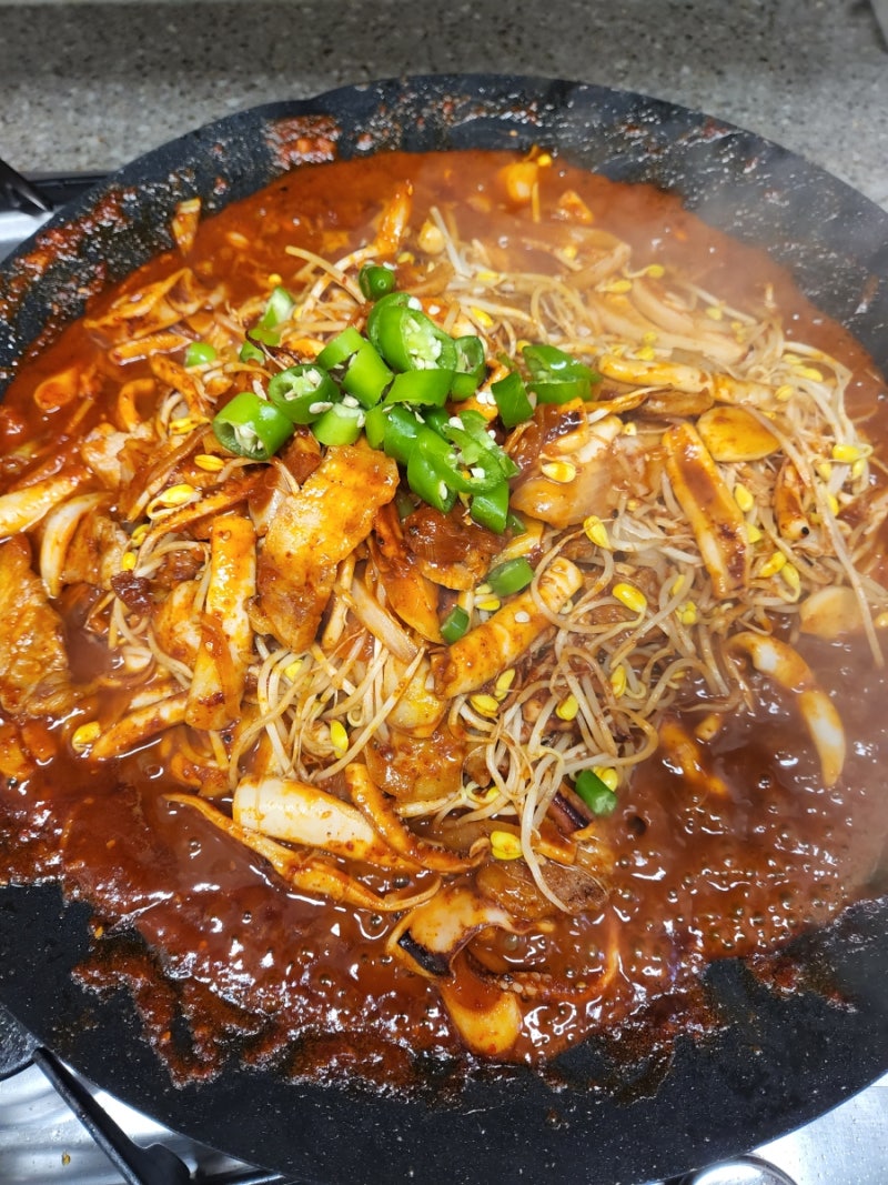 [36. 오삼불고기 with 콩나물] 백종원 쌤 레시피에 콩나물 추가!!!! 반찬 or 술안주까지 가능!!